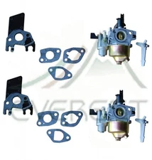 2 Pack Of Gx160 5.5Hp Gx200 6.5Hp Honda Adjustable Carburetor with Gasket