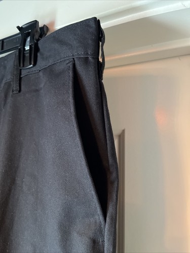 Dickies Flex Double Knee Pant Relaxed Fit Straight Leg Mens 38 x 32 Black New - 第 4/12 張圖片