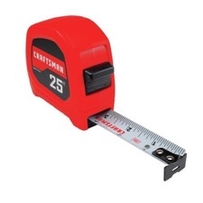 Craftsman 25 ft SAE Tape Measure  CMHT37018  Free Shipping