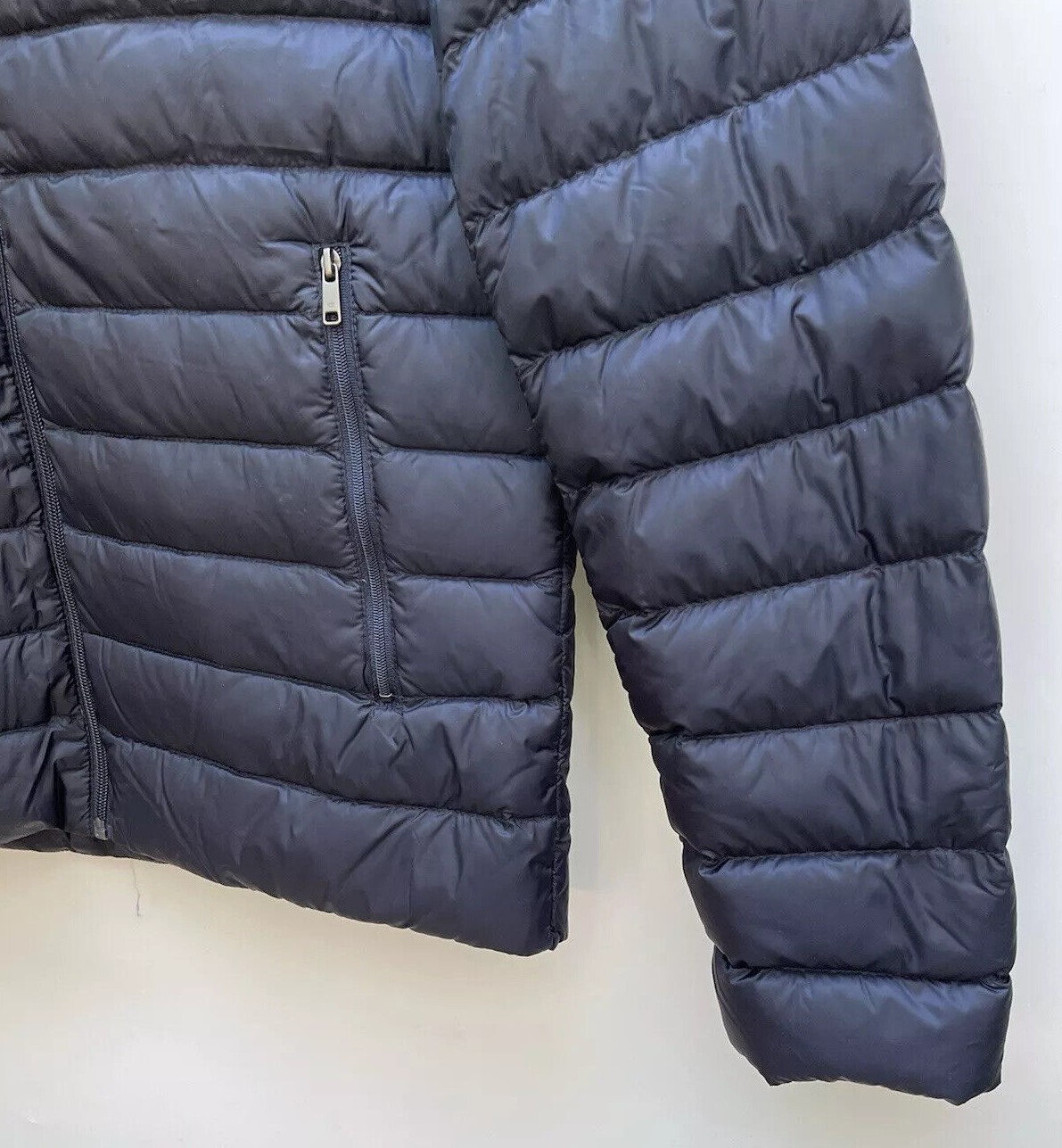Zara Mens Blue Down Puffer Jacket Lightweight Size M XL RRP £59.99 image 5