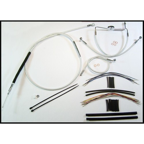 Magnum 387713 Sterling Chromite II Handlebar Cable Installation Kit 18-20in Ape - 第 4/4 張圖片