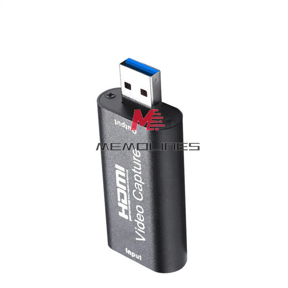 Tarjeta de captura de video HDMI USB 3.0 1080p grabadora HD para transmisión/juego de video en vivo Foto 4 de 4
