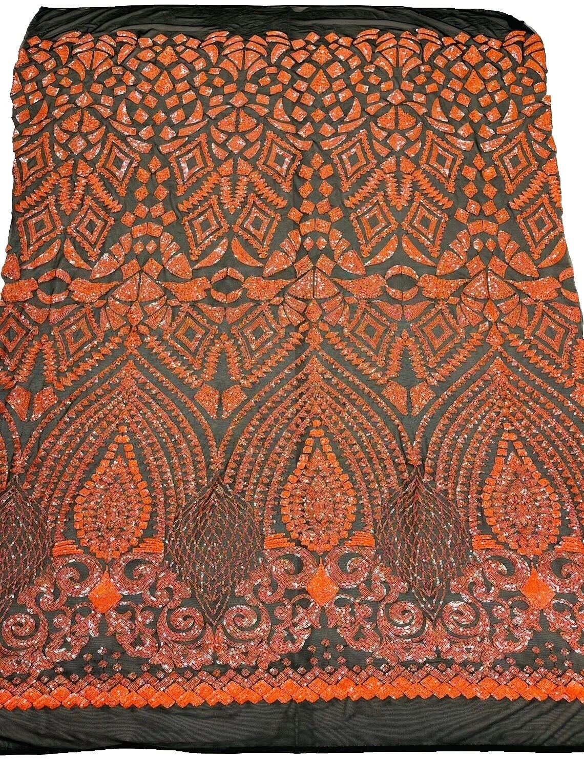 Sequin Black Craft Fabrics