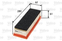 Valeo 585181 Luftfilter FüR Alfa Romeo Fiat Ford Lancia