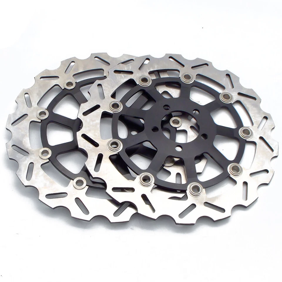 Disco de rotor de freno delantero de 310 mm para Kawasaki Ninja ZX9R 2000-2001 ZRX1100 99 00 Foto 2 de 4