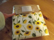 tablecloth - SUNFLOWER oblong La Maison 60X120" NWT new