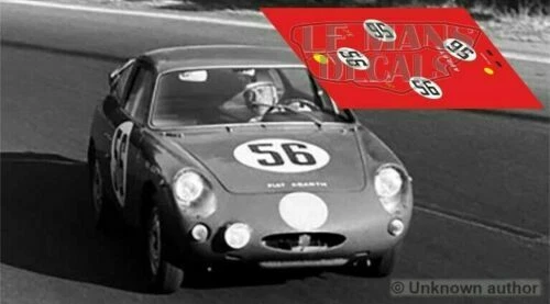 Adesivi Scala 1:43 per il modellismo statico