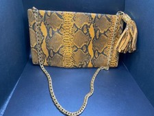 Bags By Pinky Vintage Snake Skin Purse Genuine Leather Made In The Usa