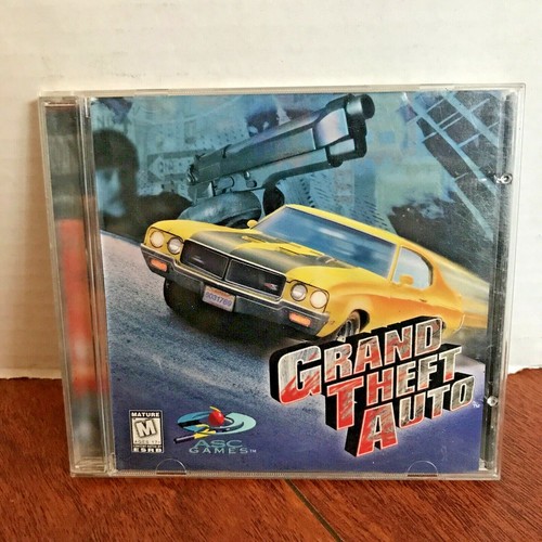 Grand Theft Auto Uncensored Original GTA PC CD 1998 ASC Games Vintage WORKS RARE - Picture 1 of 10