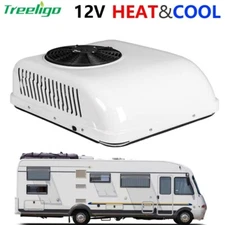 12V Rooftop Air Conditioner Electric RV AC Unit fit Caravan Motorhome Heat&Cool