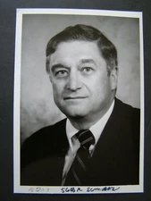 Glossy Press Photo Edgar W Franz Liberty Mutual