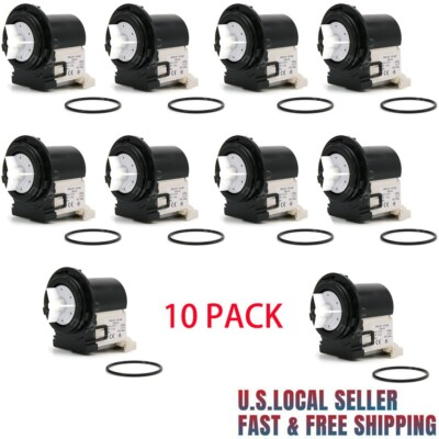 #ad 10 Pack 4681EA2001T Washer Drain Pump Motor Replacement For LG Kenmore Washers $159.99