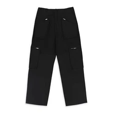 NWT AMIRI STRAIGHT LEG LOOSE BLACK CARGO PANTS SIZE 28 $1390