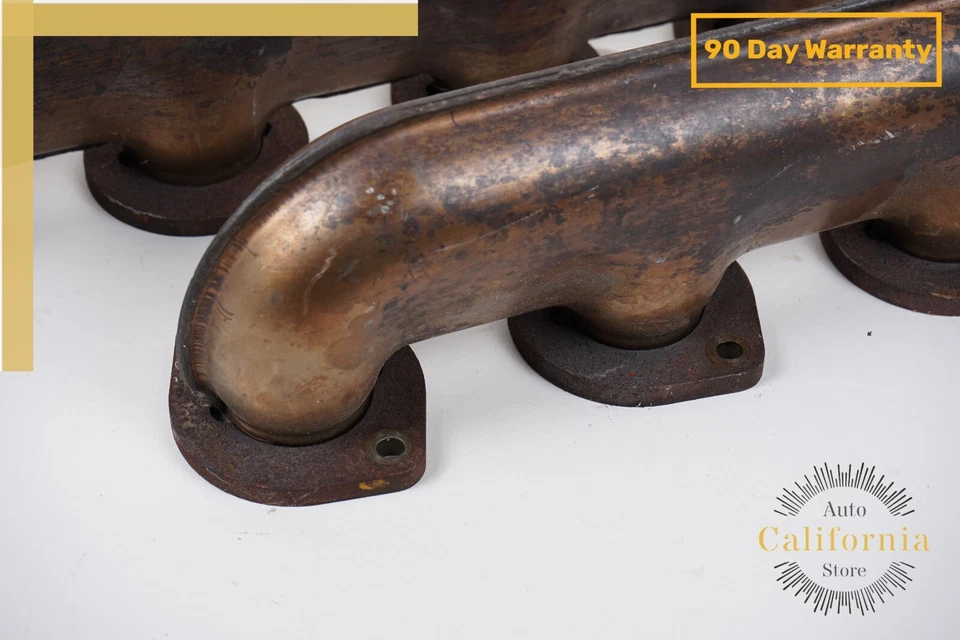 03-08 Mercedes R230 SL55 CLK55 AMG Coletor de Escape Direita e Esquerda Conjunto de 2 Fabricante de Equipamento Original - Imagem 4 de 4