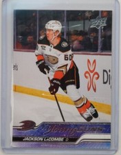 Jackson LaCombe 2023-24 Upper Deck Young Guns RC Anaheim Ducks 💎💎💎