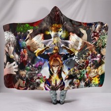 My Hero Academia Hooded Blankets, Boku No Hero Academia Character Hooded Blanket