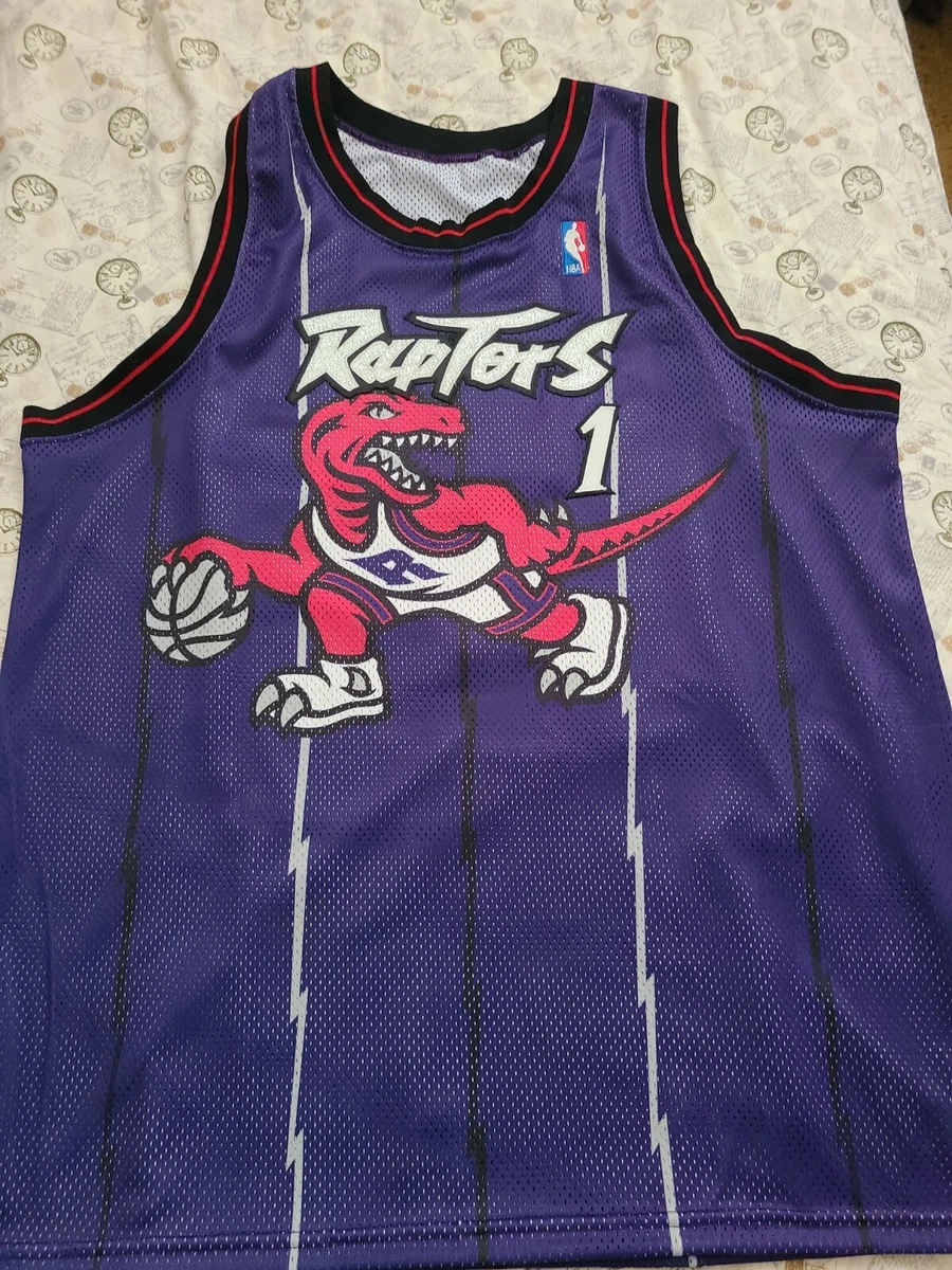 Toronto Raptors Tracy McGrady TMac Big Dino Dinosaur authentic