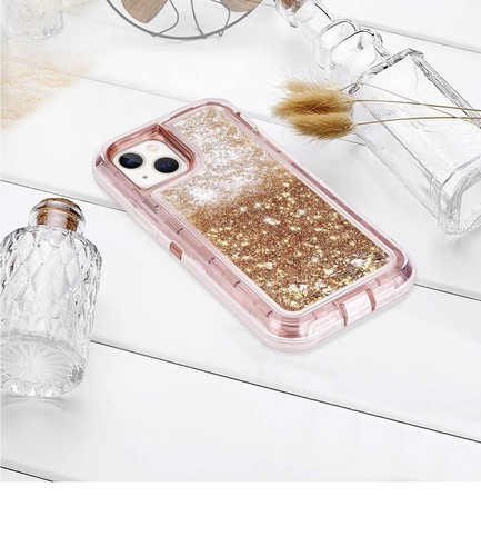 Coolden Compatible with iPhone 12 Pro Max Case Glitter Heavy Duty Shockproof - Picture 6 of 7
