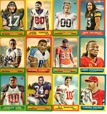 2014 Topps Football 1963 Mini Insert Cards Choose One or More From List
