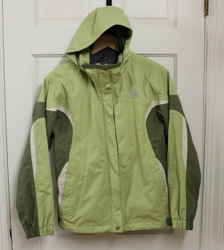 The North Face Mujer Con Capucha Chaqueta Cazadora Shell Talla S/P  Verde/Blanco | eBay