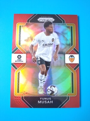 2022-23 Panini Chronicles Prizm Red Yunus Musah 85/99