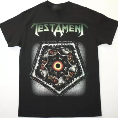 Trend Testament Band Album Black Cotton T SHIRT FULL SIZE S-5XL