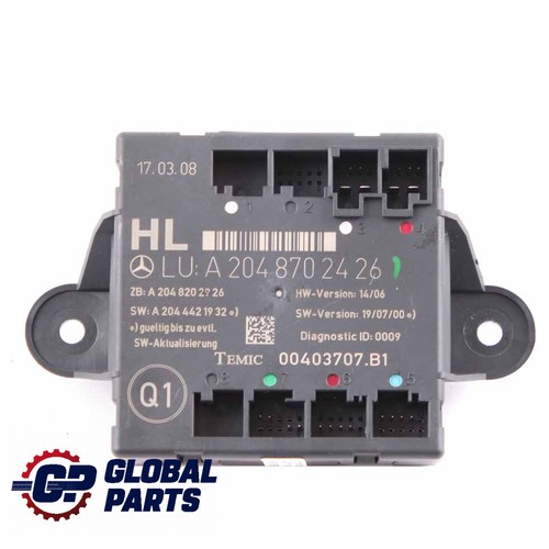 Mercedes W204 Door Module Rear