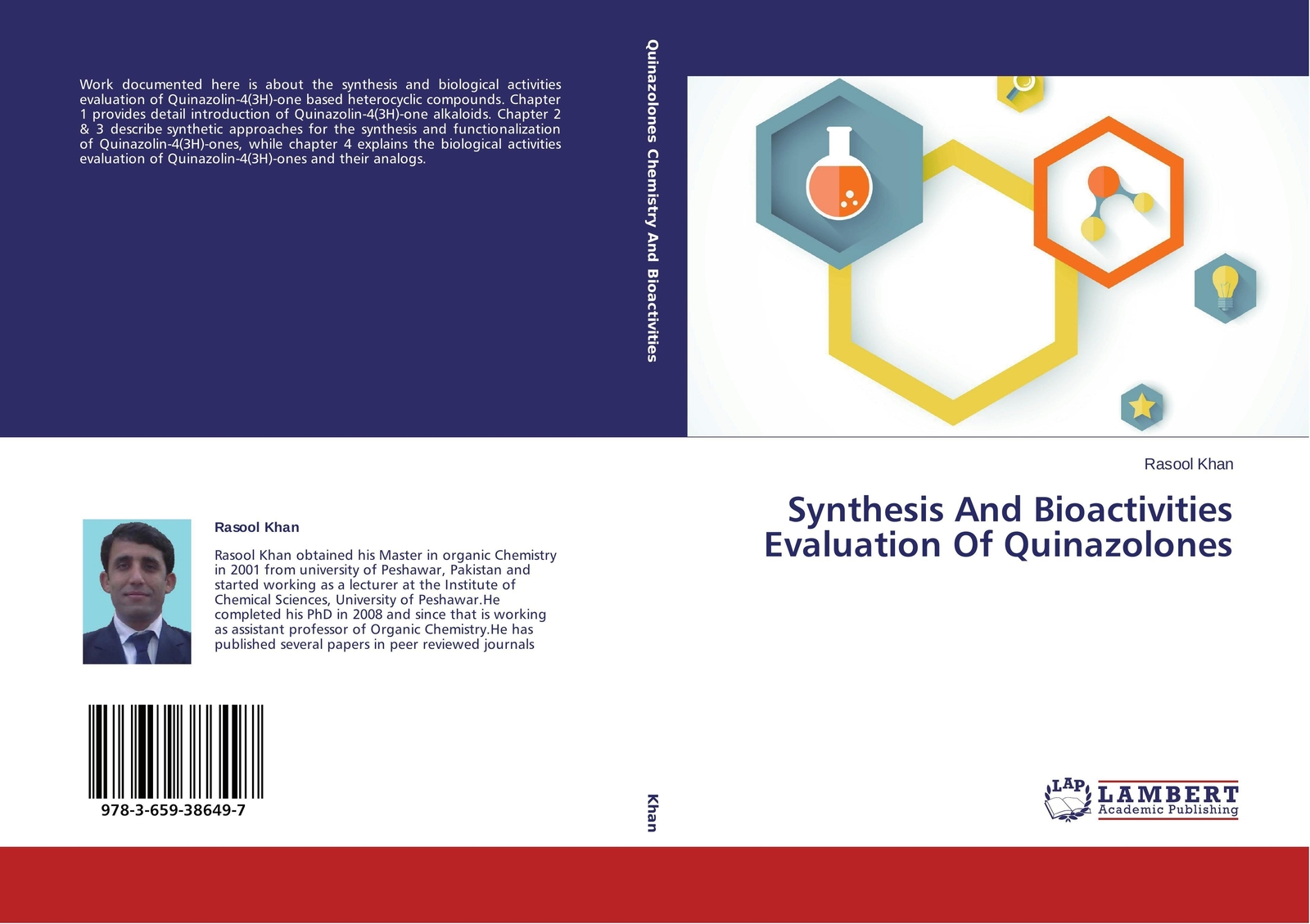 Thumbnail - Rasool Khan | Synthesis And Bioactivities Evaluation Of Quinazolones |