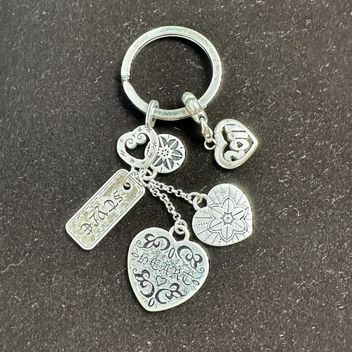 New Brighton Manuscript Heart Key Chain Fob NWT Soul Dream Believe - Picture 3 of 5