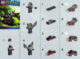 Lego Razcal's Double-Crosser polybag 30254 LEGENDS OF CHIMA Building Set