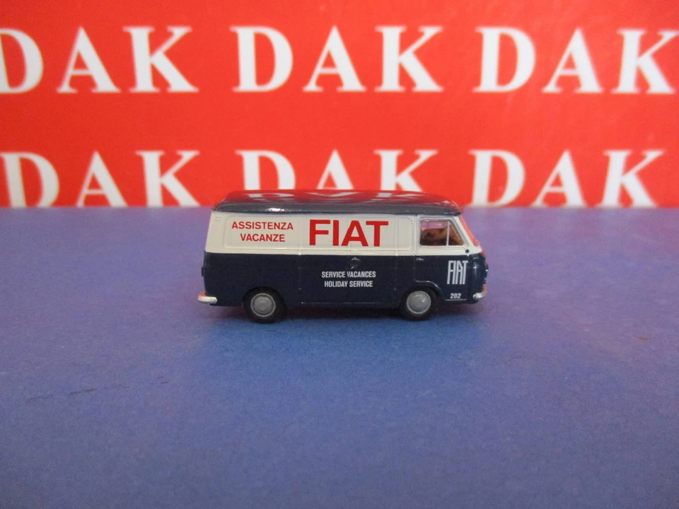 1/87 Modellino Furgone Fiat 238 Fiat Assistenza Vacanze by Brekina - Immagine 4 di 4