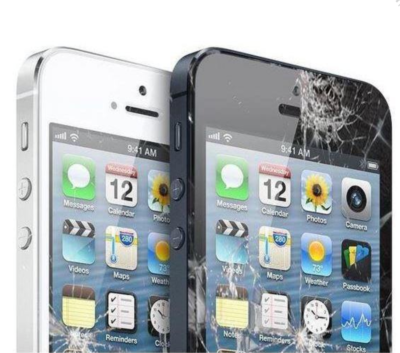 Apple iPhone 5S 16GB Space Grey. Unlocked. Cracked LCD