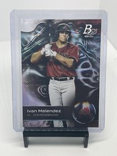 2023 Bowman Platinum - Top Prospects Ice Foil #TOP-85 Ivan Melendez (RC)