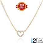 Collares Cadenas de Oro Para Mujer 14K Joyas Joyeria Fina de Moda Plata 925 HOT