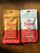 The Super Patch Company:The Ignite Patch & The Freedom Patch Pack Of 28 Patches