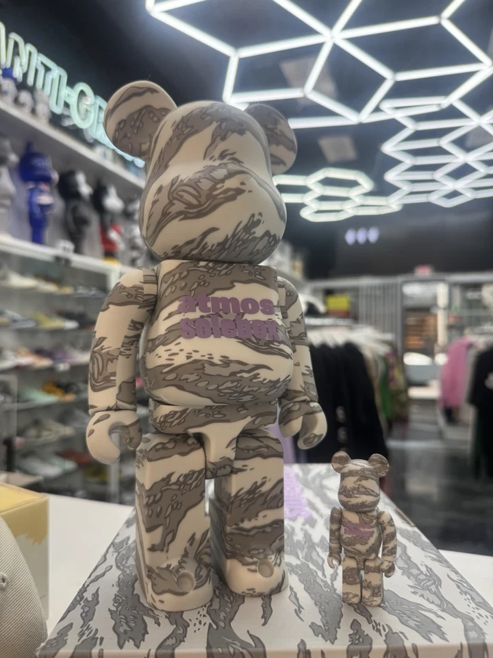 Atmos Solebox Bearbrick 100% 400% 100% Sellado Nuevo Foto 4 de 4
