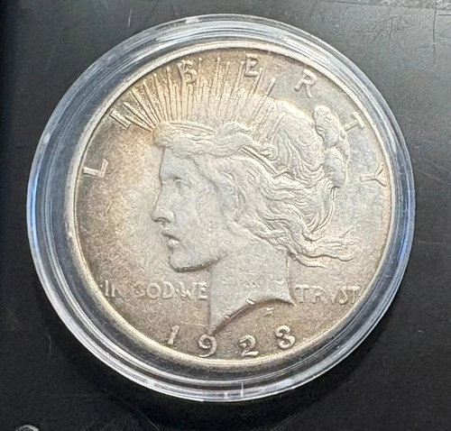 🔥1923-S Peace Dollar 90% Silver CoinSnap analysis is Fine to AU🔥
