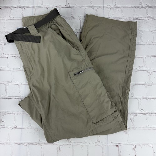 Columbia Omni-Shade Beige Nylon Lightweight Convertible Pants Size Men's 30x30