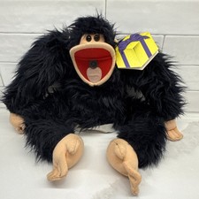 Vintage Axlon Darwin Gorilla Party Amimal Hand Puppet Bonnie Erickson 1985 w/Tag