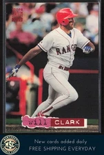 Will Clark 1994 Stadium Club #666 NM-MT OR BETTER Texas Rangers