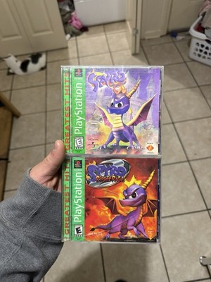 Spyro the Dragon & Ripto's Rage PS1 Playstation Tested CIB Greatest hits