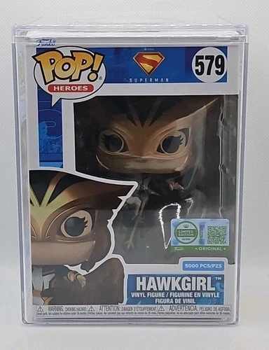 Funko Ultra Limited Edition Pop! Hawkgirl #579 DC Superman 5000 Pcs w/Protector