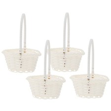  4 Pcs Dekoration Blumenkorb Streukorb Hochzeit Blumenkörbchen Für Blumenmädchen