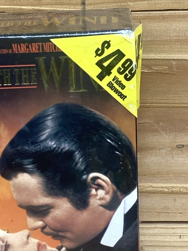 Gone With the Wind VHS 2 Tape Box Set SEALED From 1998 Classic Rare - Image 4 of 4