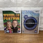 Wheel of Fortune & Who Wants To Be a Millionaire Game Show Bundle (Nintendo Wii)