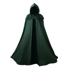 Regenboog Renaissance Hooded Cloak for Women Men,Adult Medieval Cape with Hoo...