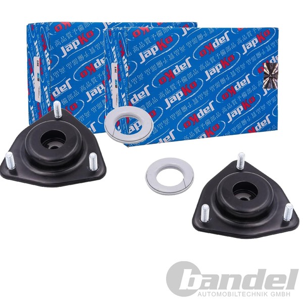 2X Japko FederbeinstÜTzlager Domlager Vorne Passend FüR Dodge Caliber Jeep Compa-image