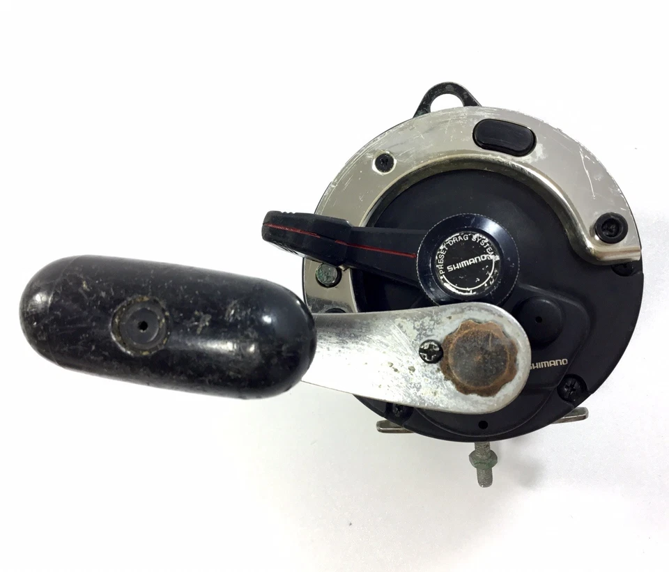 Shimano TLD 25 Lever Drag Fishing Reel Graphite Saltwater Live Bait / Trolling  - Image 4 of 4