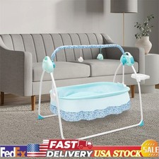Rocking Baby Newborn Bassinet Infant Crib Cradle Bed Side Nursery Furniture Kit