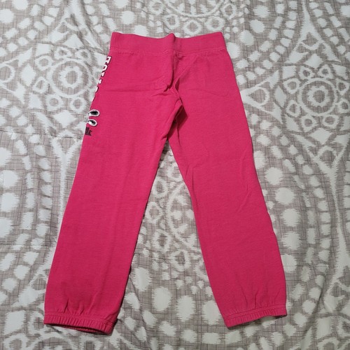 Girls Justice Pink Joggers Drawstring Pants Size 7 - Picture 2 of 11